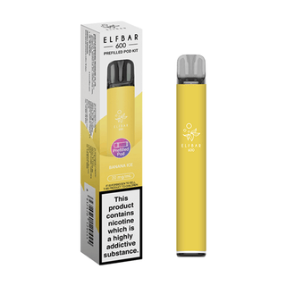Banana Ice Elf Bar 600 Prefilled Pod Kit