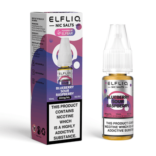 Blueberry Sour Raspberry Nic Salt E-Liquid by Elf Bar Elfliq