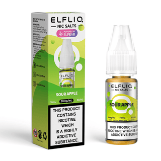 Sour Apple Nic Salt E-Liquid by Elf Bar Elfliq