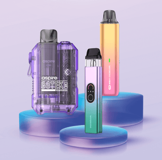 Featured disposable vape alternatives; Aspire Gotek, Xros 4, Vaporesso Vibe