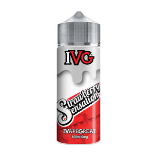 Strawberry Sensation - IVG 100ml Shortfill Bottle