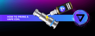 Image showing how to prime a vape coil