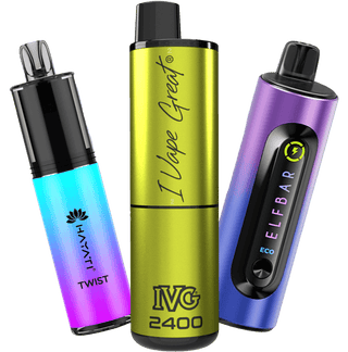 Image showing 3 popular big puff vape kits