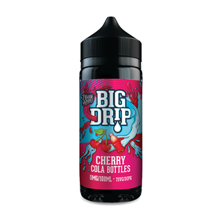 Cherry Cola Bottles 70/30 100ml Shortfill E-Liquid by Doozy Vape Big Drip