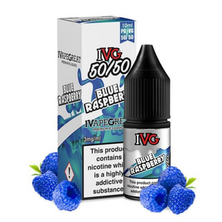 Blue Raspberry 50/50 E-Liquid by IVG