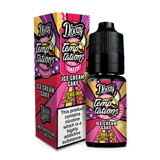 Ice Cream Cake Nic Salt E-Liquid by Doozy Temptations