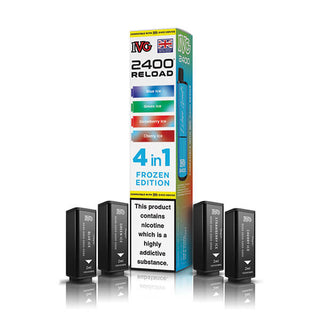 Frozen Edition IVG 2400 Reload 4 In 1 Vape Pods