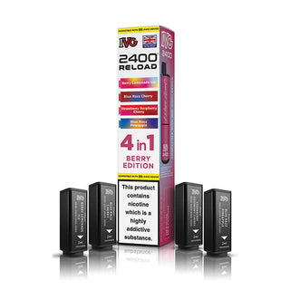 Berry Edition IVG 2400 Reload 4 In 1 Vape Pods
