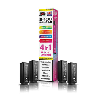 Special Edition IVG 2400 Reload 4 In 1 Vape Pods