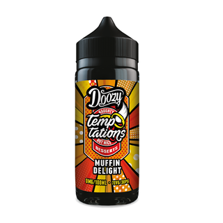 Muffin Delight 70/30 100ml Shortfill E-Liquid by Doozy Vape Temptations