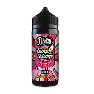 Strawberry Milk 70/30 100ml Shortfill E-Liquid by Doozy Vape Temptations