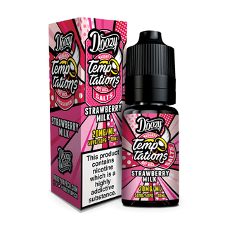 Strawberry Milk Nic Salt E-Liquid by Doozy Temptations