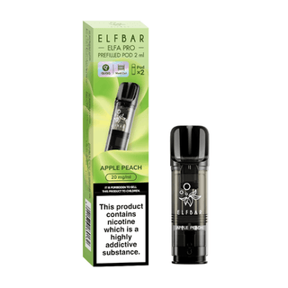 Apple Peach Elf Bar Elfa Pro Pod Refills