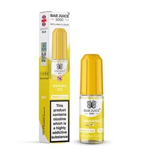 Banana Ice Nic Salt E-Liquid by Bar Juice 5000