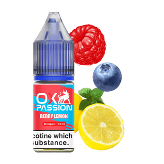 Berry Lemon Ox Passion Nic Salt E-Liquid by OXVA