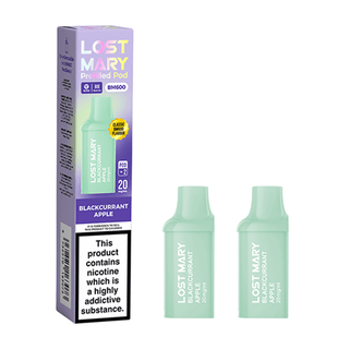 Blackcurrant Apple Lost Mary BM600 Prefilled Pod Refills