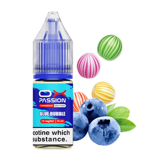 Blue Bubble Ox Passion Nic Salt E-Liquid by Oxva 10ml Bottle