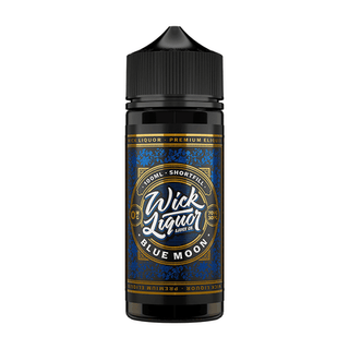 Blue Moon 100ml Shortfill E-Liquid by Wick Liquor Bottle