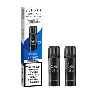Blueberry Elf Bar 600 Prefilled Pods