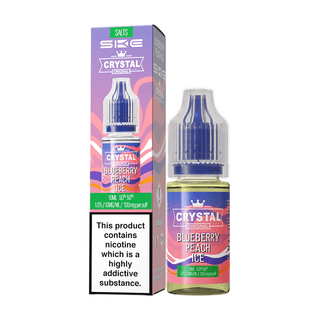 Blueberry Peach Ice Nic Salt E-Liquid by SKE Crystal