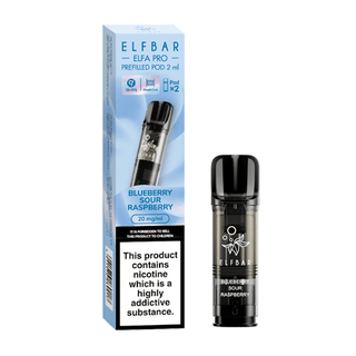 Blueberry Sour Raspberry Elf Bar Elfa Pro Prefilled Pod Refills