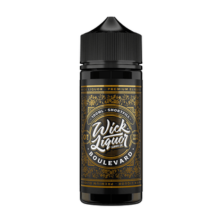 Boulevard 100ml Shortfill E-Liquid by Wick Liquor Bottle