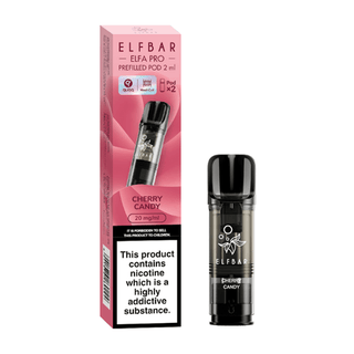 Cherry Candy Elf Bar Elfa Pro Prefilled Pod Refills