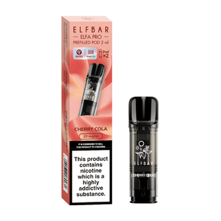 Cherry Cola Elf Bar Elfa Pro Prefilled Pod Refills