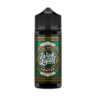Contra Shattered 100ml Shortfill E-Liquid by Wick Liquor Bottle