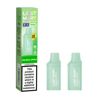 Double Apple Lost Mary BM600 Prefilled Pod Refills