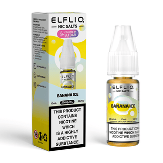 Banana Ice Nic Salt E-Liquid by Elf Bar Elfliq