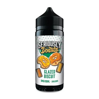 Glazed Biscuit 70/30 100ml Shortfill E-Liquid by Doozy Vape Seriously Donuts