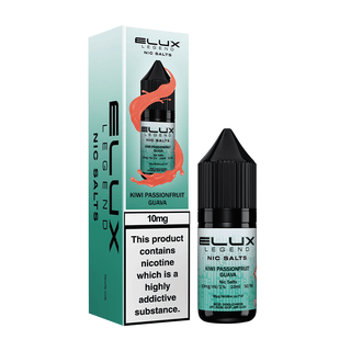Kiwi Passionfruit Guava Nic Salt E-Liquid by Elux