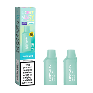 Lemon Lime Lost Mary BM600 Prefilled Pod Refills