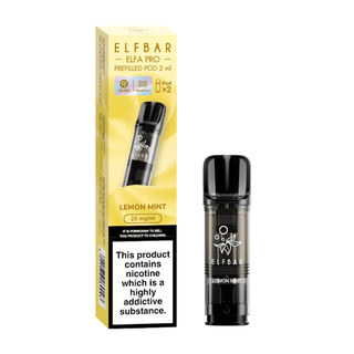 Lemon Mint Elf Bar Elfa Pro Prefilled Pod Refills
