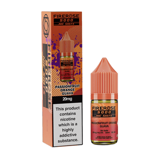 Passionfruit Orange Guava Firerose Nic Salt E-Liquid