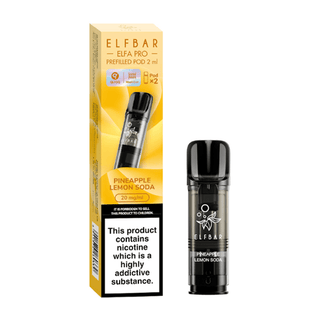 Pineapple Lemon Soda Elf Bar Elfa Pro Prefilled Pod Refills