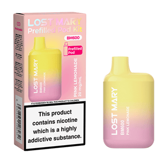 Pink Lemonade Lost Mary BM600 Prefilled Pod Kit