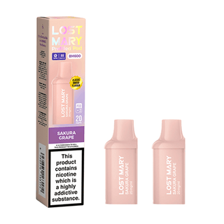 Sakura Grape Lost Mary BM600 Prefilled Pod Refills