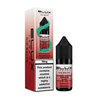 Strawberry Watermelon Bubblegum Nic Salt E-Liquid by Elux