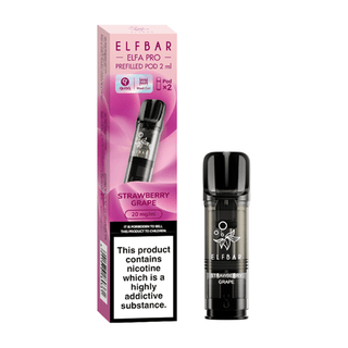 Strawberry Grape Elf Bar Elfa Pro Prefilled Pod Refills