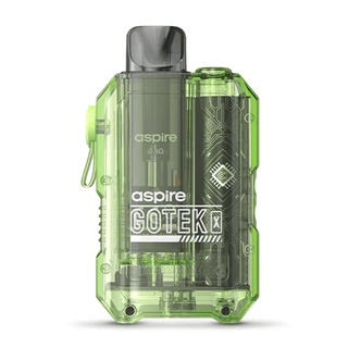 Translucent Green Aspire Gotek X Pod Vape Kit