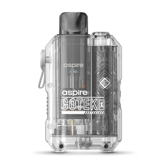 Transparent Aspire Gotek X Pod Vape Kit