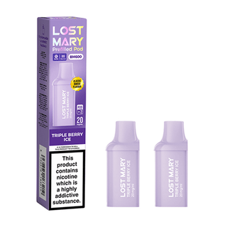Triple Berry Ice Lost Mary BM600 Prefilled Pod Refills