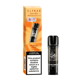 Tropical Fruit Elf Bar Elfa Pro Prefilled Pod Refills