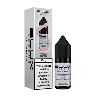 Vanilla Tobacco Nic Salt E-Liquid by Elux