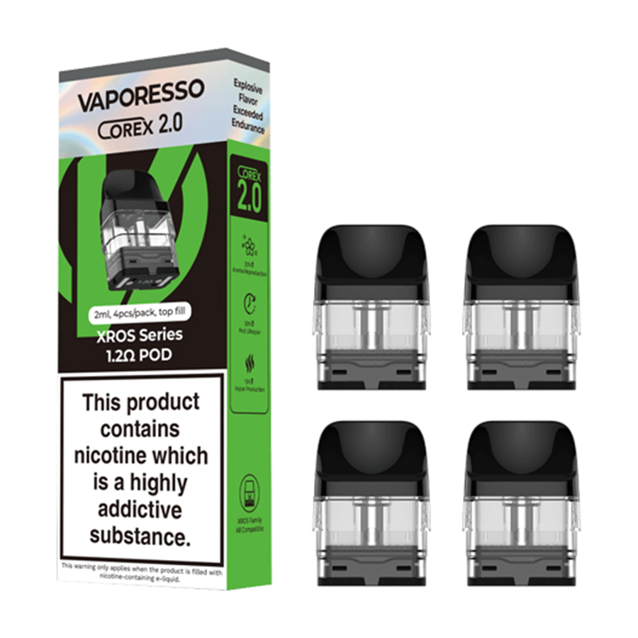 Vaporesso XROS Pods | VapeLiquids UK | 8.69 Vaporesso XROS Pods | VapeLiquids UK | 8.69