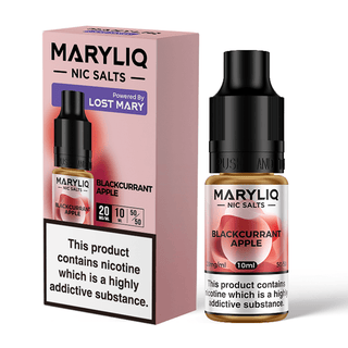 Blackcurrant Apple Maryliq Vape Juice by Lost Mary - TABlites