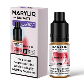 Cherry Ice Maryliq Vape Juice by Lost Mary - TABlites