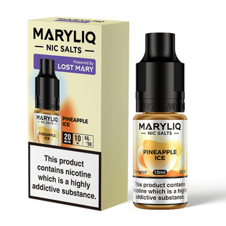 Pineapple Ice Maryliq Vape Juice by Lost Mary- 4895258300165 - TABlites